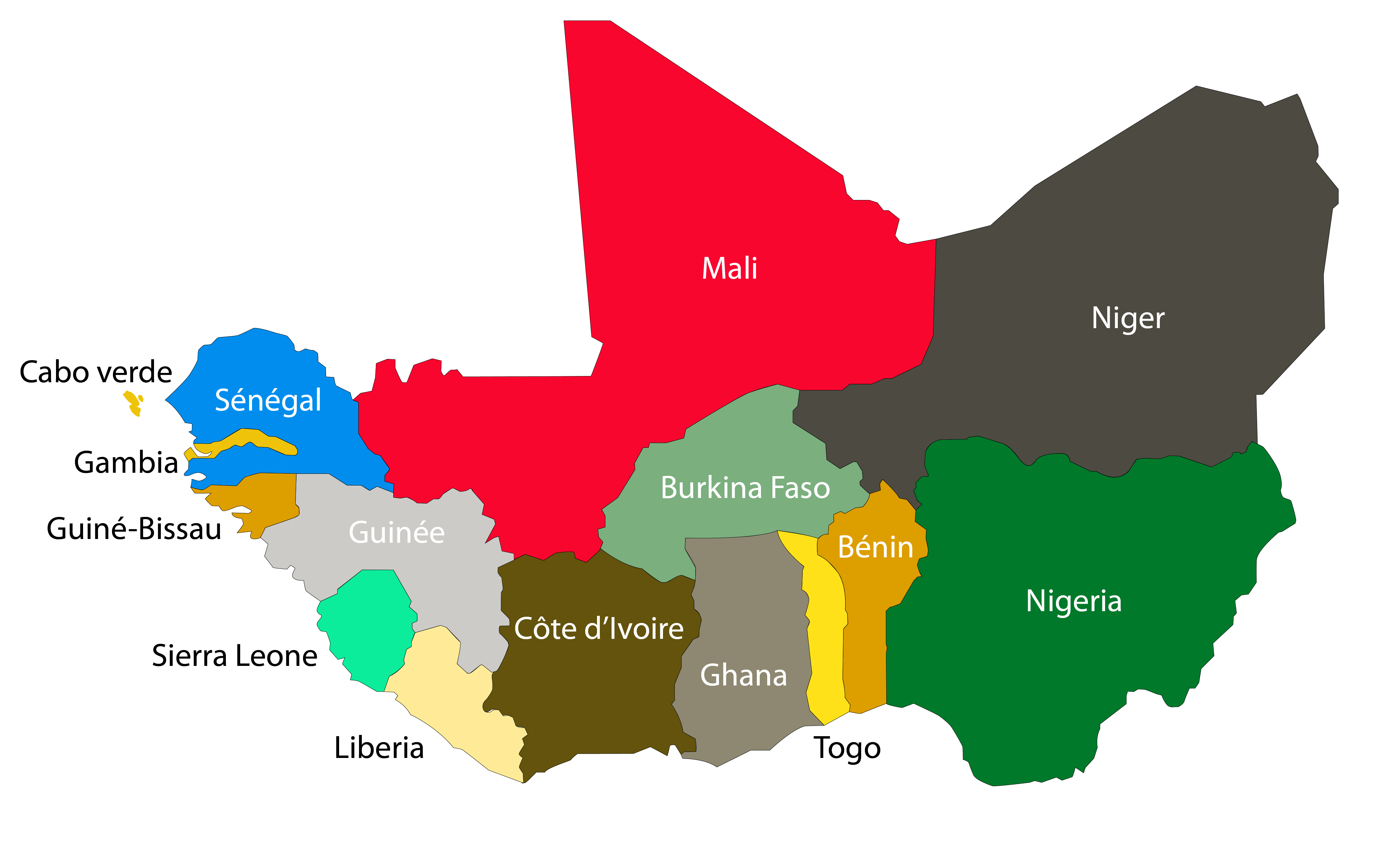 CEDEAO : le Mali, le Niger et le Burkina Faso annoncent leur retrait